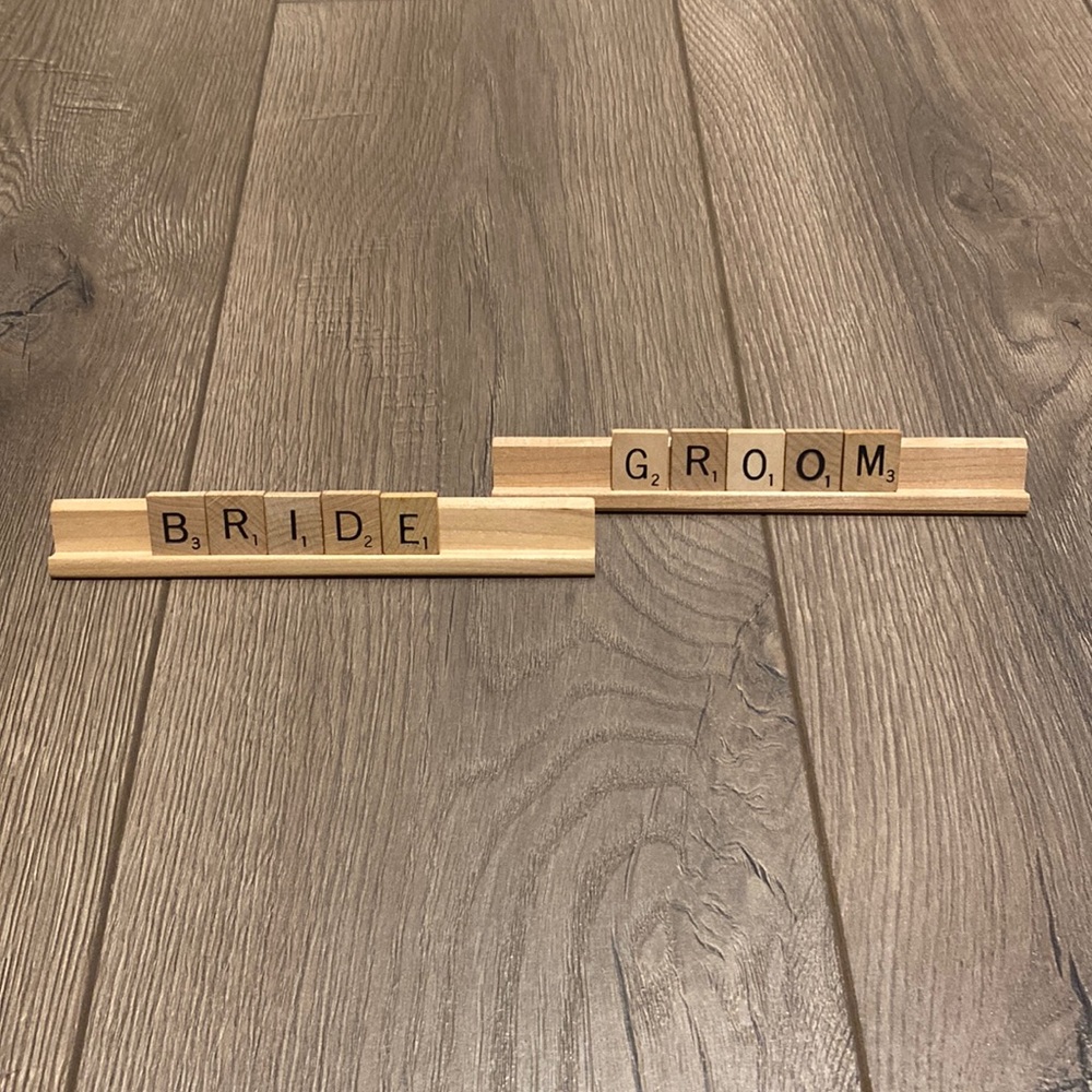 Bride and Groom Place Card Holders 👰🏻‍♀️🤵🏼💍
